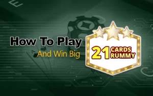 21 card rummy rules